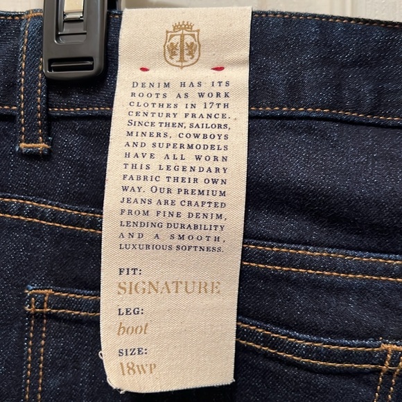 Talbott Signature bootcut jeans, Indigo - Picture 4 of 4